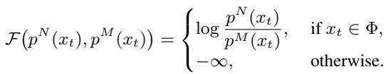 Equation for contrast function