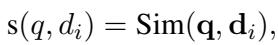 相似度函数公式。