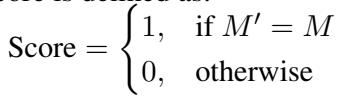 基于表格匹配的分数计算方程