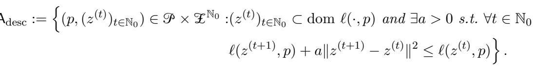 Definition of the Sufficient-Descent set.