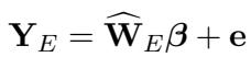 Regression formula for causal estimation