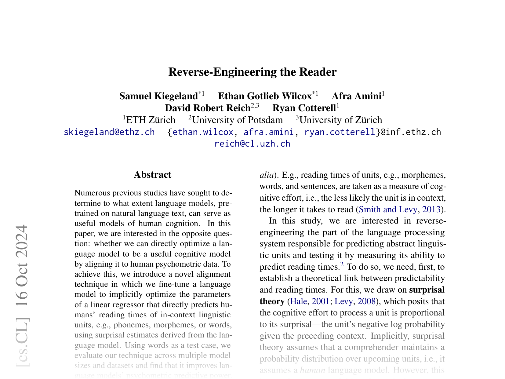 [Reverse-Engineering the Reader 🔗](https://arxiv.org/abs/2410.13086)