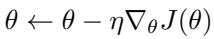 核参数 θ 的元更新规则,通过梯度 ∇θJ(θ) 进行优化。