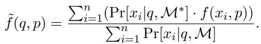 Equation for Estimated Prompting Score.