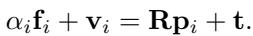 Equation for generalized PnP constraint