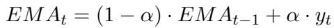 Equation for EMA
