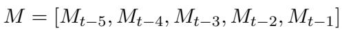 Equation for M input
