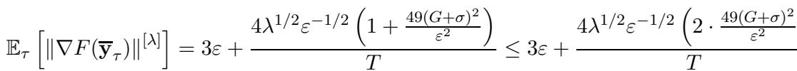 Convergence rate lower bound and upper bound comparison.