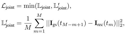 Equation for Joint Loss with flip-and-minimum operation.