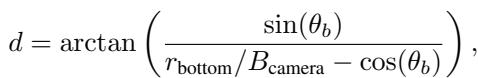 Equation for spherical disparity.
