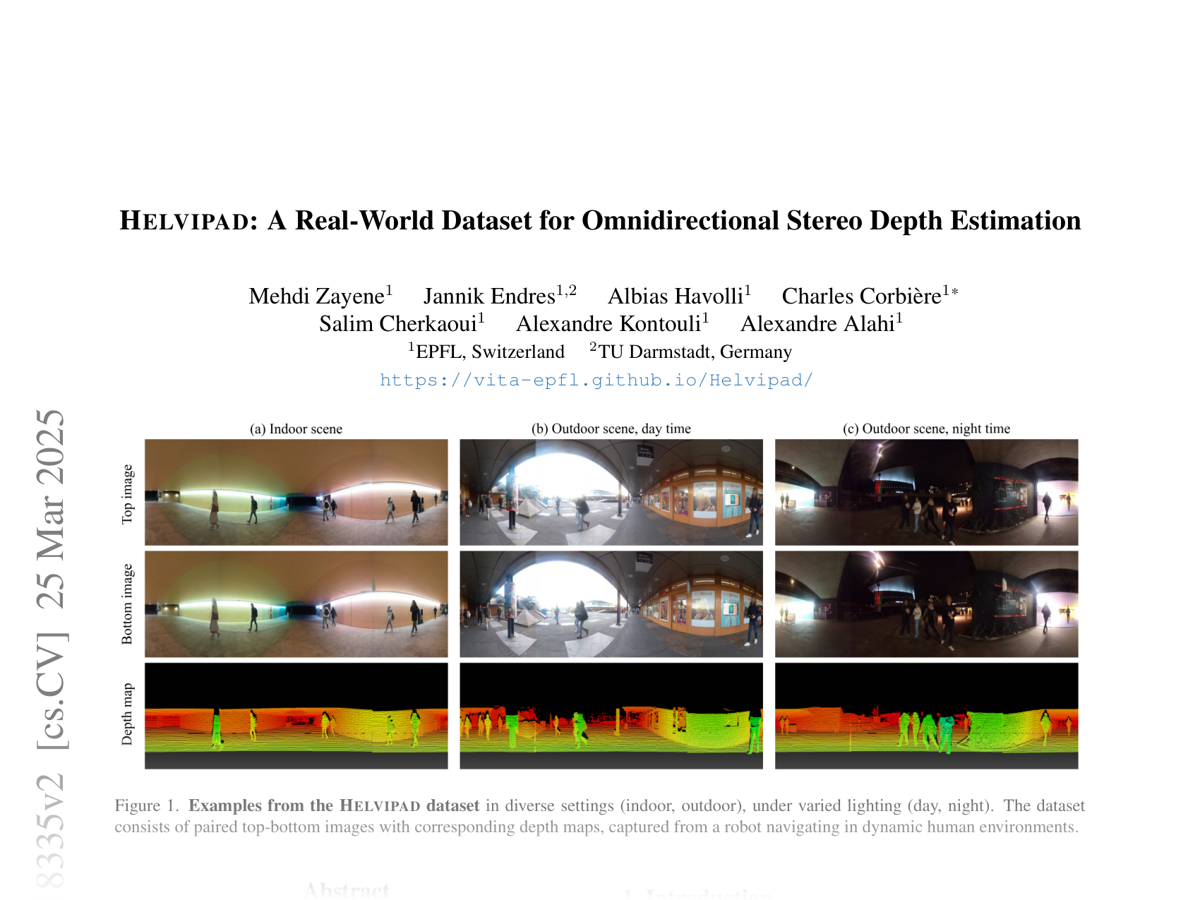 [HELVIPAD: A Real-World Dataset for Omnidirectional Stereo Depth Estimation 🔗](https://arxiv.org/abs/2411.18335)