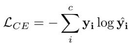 Cross-Entropy Loss equation.