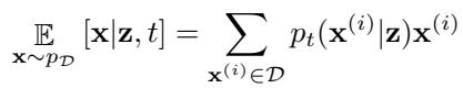 Equation 7: The optimal empirical denoiser equation.