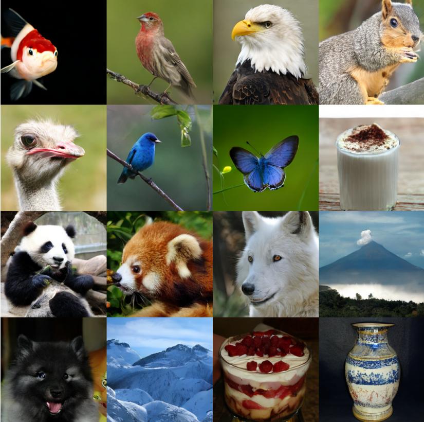 Generated images from TinySiT and TinyMAR.