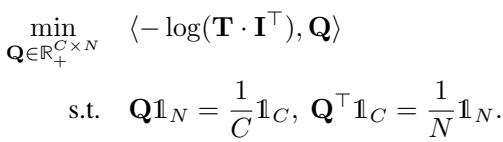 The Optimal Transport optimization problem.
