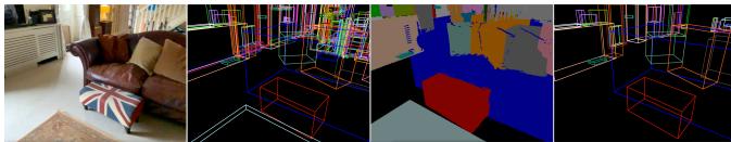 Figure 4 illustrating the rendering and occlusion handling process.