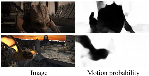 Visualizing the learned movement map.