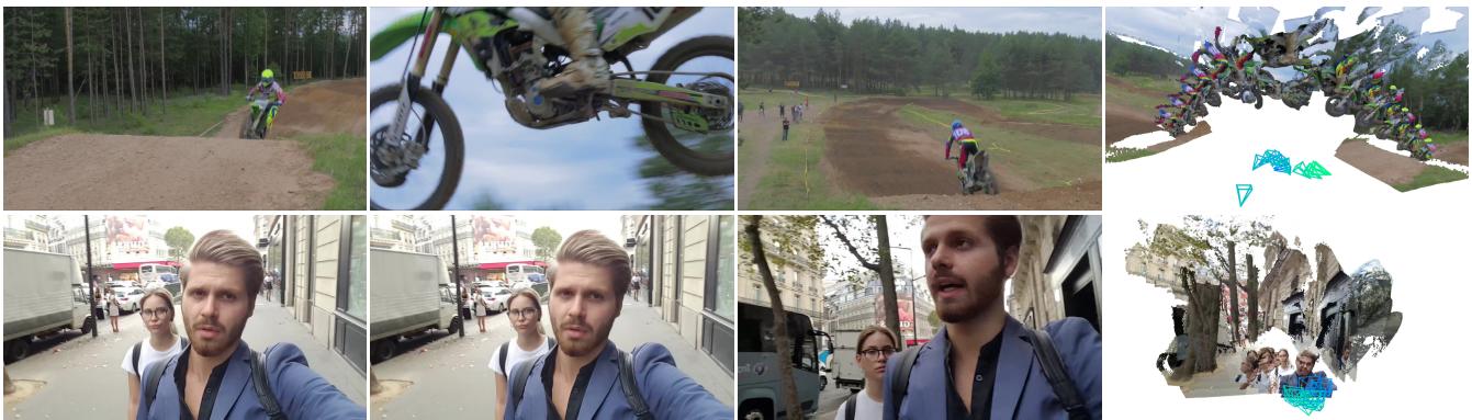 Visualization of failure cases.