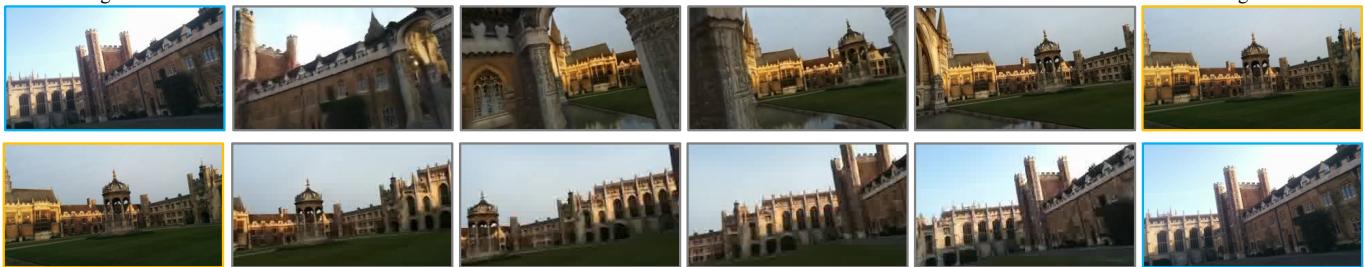 Illustration of left-to-right bias in video generation models and the solution of swapping input order.