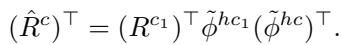 Equation 4: Deriving camera rotation relative to a reference camera using human orientation estimates.