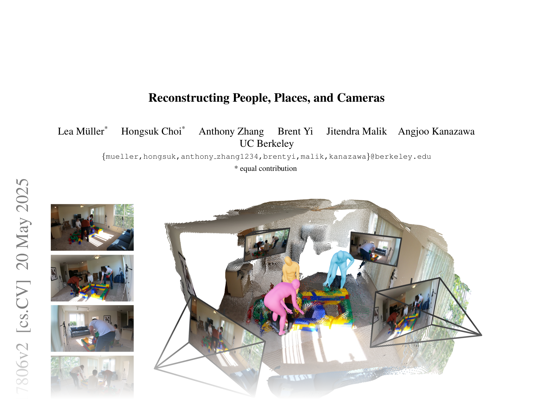 [Reconstructing People, Places, and Cameras 🔗](https://arxiv.org/abs/2412.17806)