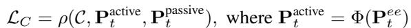 Constraint loss equation.