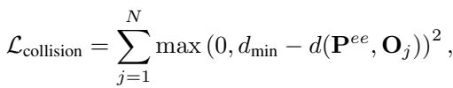 Collision loss equation.