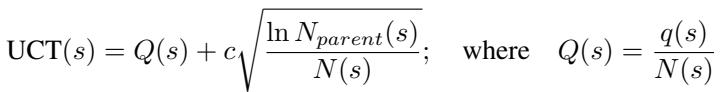 Equation for UCT