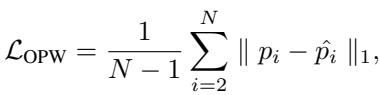 Equation 1: OPW Loss