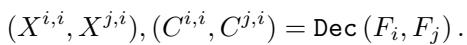 Equation 5: Pairwise Decoding