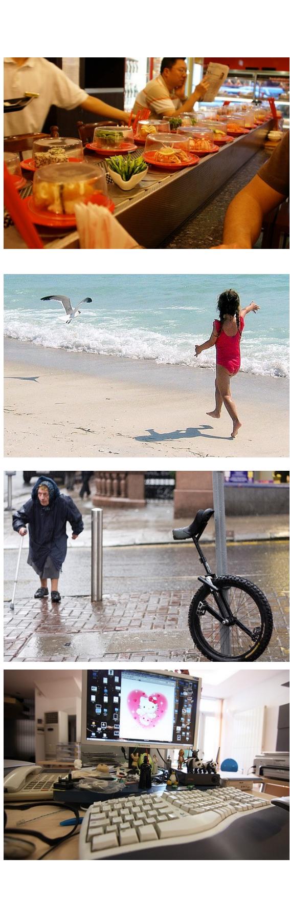 Visualizations of the image-level captions in GroundingCap-1M. Green text highlights detailed descriptions of objects, while underlined text indicates potential hallucinations that were filtered out.