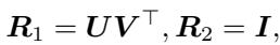 Closed-form solution using SVD.