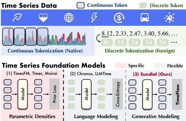 Figure 1: Classification of Time Series Foundation Models.