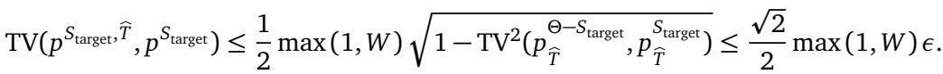 Theorem 2: The bound on Total Variation distance within the critical window.