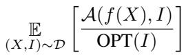 Expected Competitive Ratio equation.