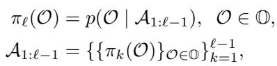 Equation defining the Agentic Supernet distribution