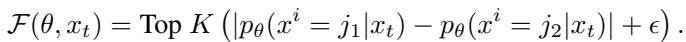 Equation for Top Probability Margin.