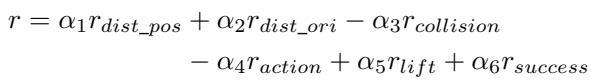 奖励函数方程