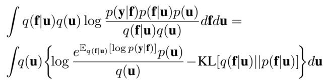 General form of the new ELBO.