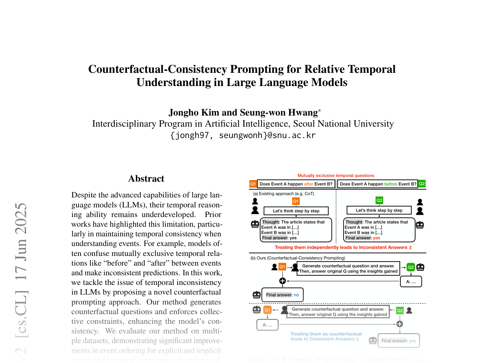 [Counterfactual-Consistency Prompting for Relative Temporal Understanding in Large Language Models 🔗](https://arxiv.org/abs/2502.11425)