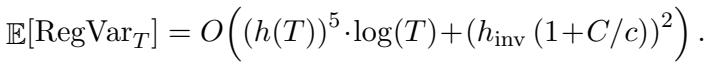 The Neyman Regret bound for ClipOGD SC is logarithmic in T.