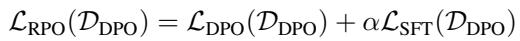 Equation for Robust Preference Optimization.