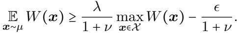 The performance guarantee inequality for smooth EVIs.