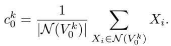 Equation for calculating voxel centroids.