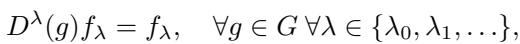 Linear invariance constraint in spectral domain.