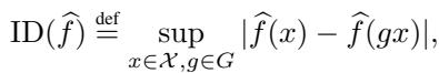 Definition of Invariance Discrepancy.