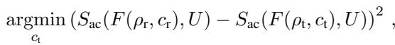Equation for Contrast Matching minimization.