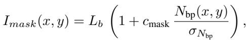 Equation for Noise Mask generation.