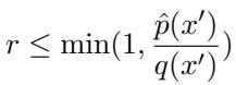 Equation for RAPID acceptance criterion