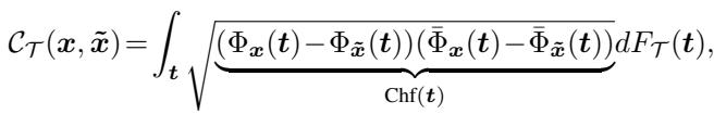 Integral equation for the Neural Characteristic Function Discrepancy.